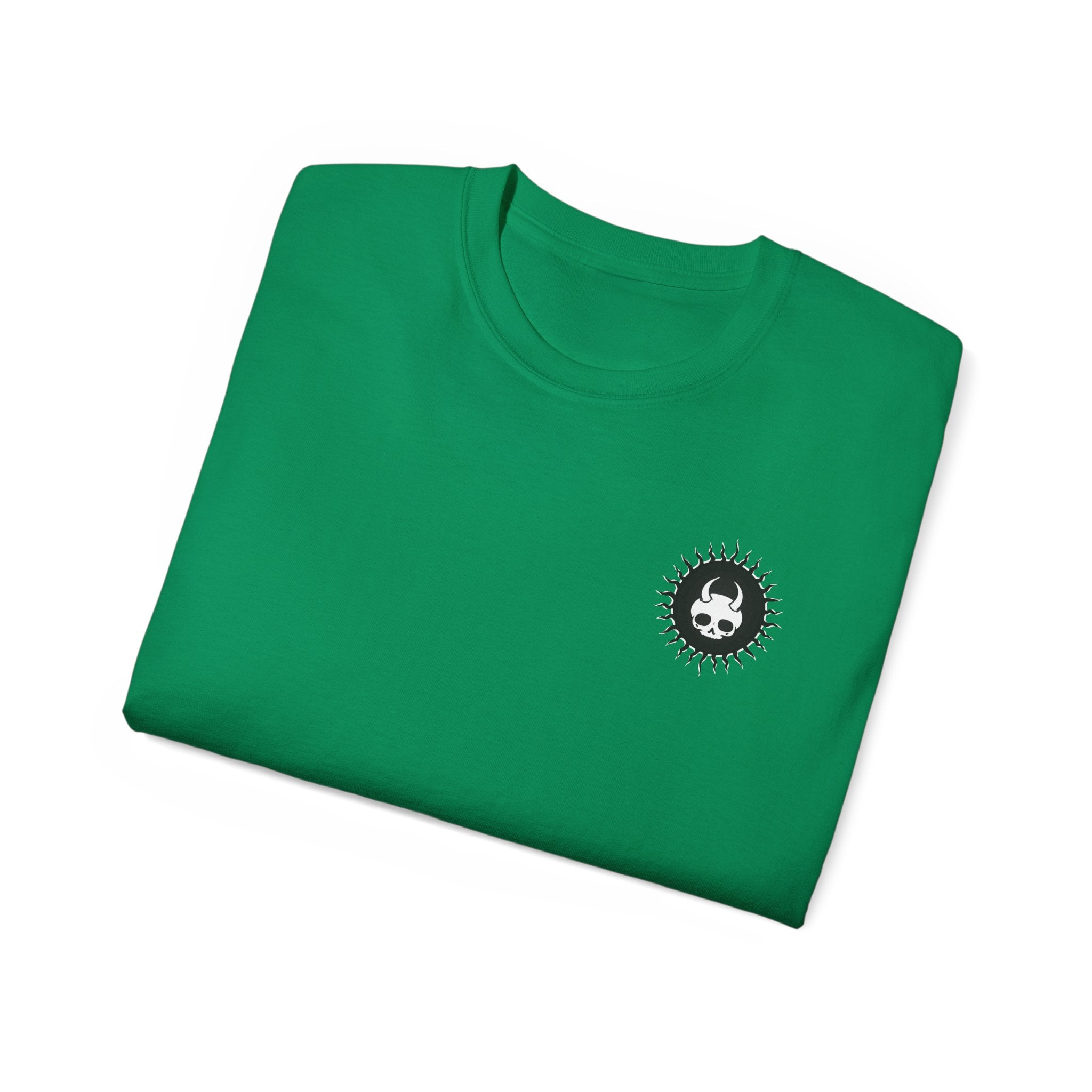 Exposed Heart - Unisex Cotton Tee (Back) - Damned Threads